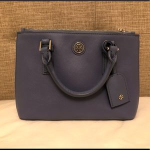 Tory Burch Robinson double zip shoulder bag